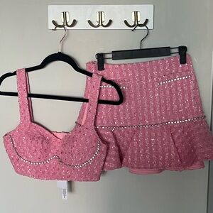 ASOS pink set
